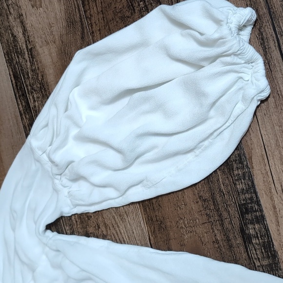 Free People Drift Away Cold Shoulder Tunic Size Small in White - Picture 3 of 7